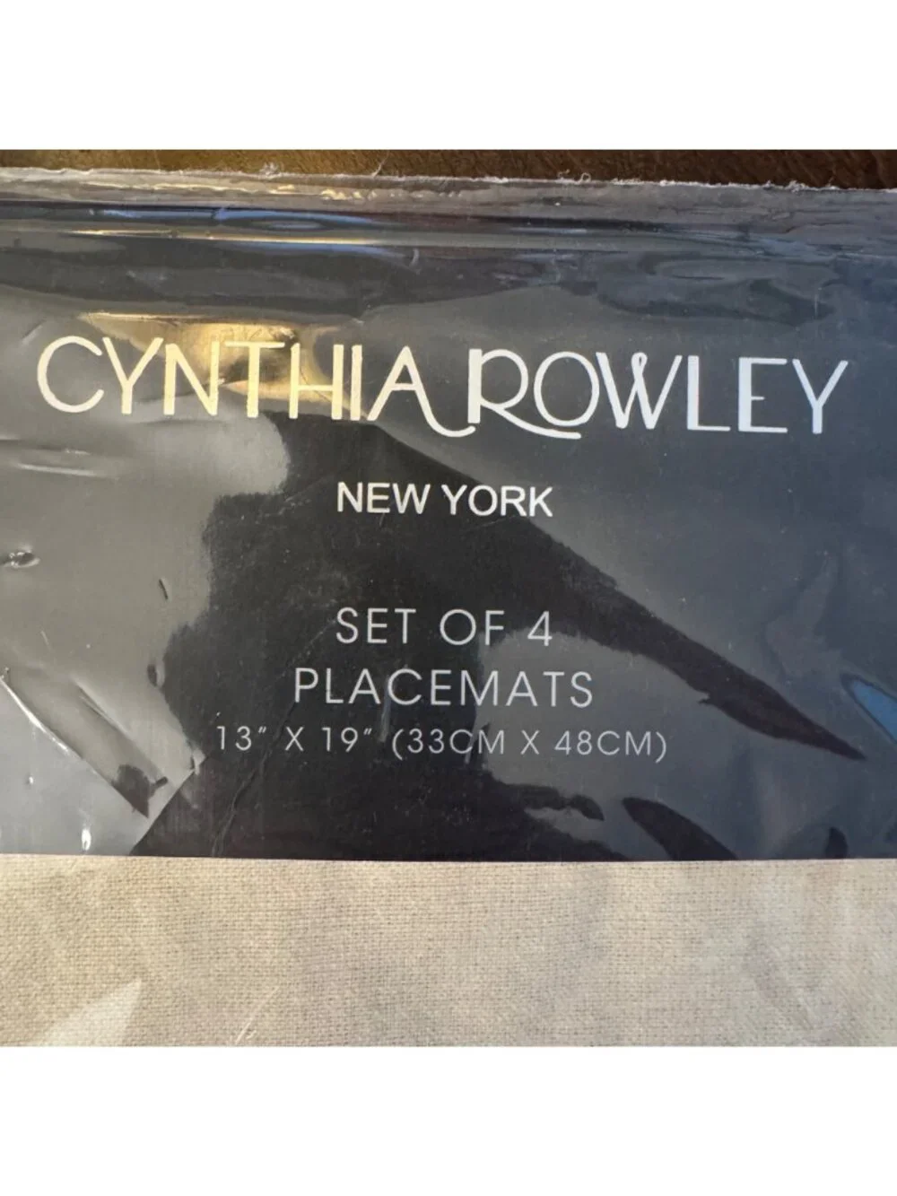 Cynthia Rowley New York Set Of 4 Placemats 13